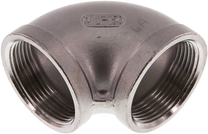 Partbase W 112 ES 90°-Winkel Rp 1-1/2"-Rp 1-1/2", 1.4408