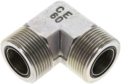 Partbase W 16 ORFS ORFS-Winkelverschraubung UN 1-7/16"-12(AG)-UN 1-7/16"-12(AG)