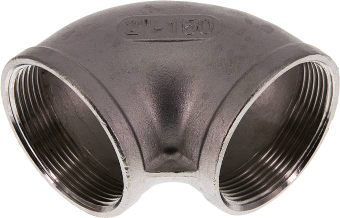 Partbase W 20 ES E 90°-Winkel Rp 2"-Rp 2", 1.4408