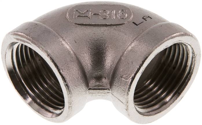 Partbase W 34 ES NPT 90°-Winkel NPT 3/4"-NPT 3/4", 1.4408