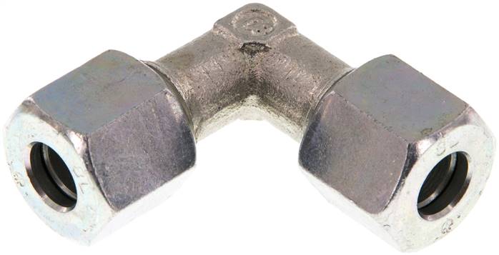 Partbase W 8 L Winkel-Schneidringverschraubung 8 L (M14x1,5), Stahl verzinkt