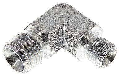 Partbase WA 1418 HD 90°-Winkel, 60°Konus G 1/4"-G 1/8" (AG), Stahl verzinkt