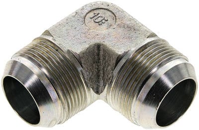 Partbase WA 15/8 JIC 90°-Winkel,UN 1-5/8"-12 AG (JIC), Stahl verzinkt