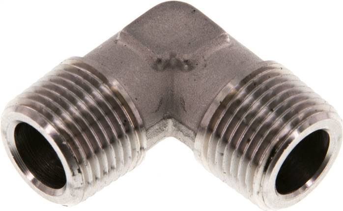 Partbase WA 38 MD ES 90°-Winkel R 3/8" (AG), 1.4404