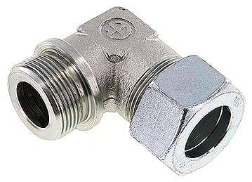 Partbase WE 30 SR Winkel-Schneidringverschraub. G 1-1/4"-30 S (M42x2), Stahl verzinkt