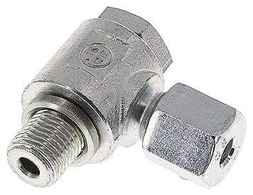 Partbase WH 6 SR Winkel-Schwenkverschraubung G 1/4"-6 S (M14x1,5), Stahl verzinkt