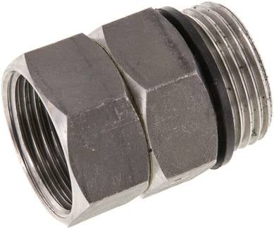 Partbase WS DREH 10 ES Heißwasser-Drehgelenk, G 1"-G 1", Edelstahl