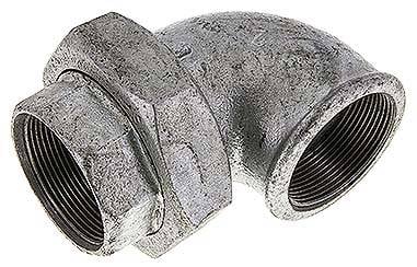 Partbase WT 20 F ST Winkel-Verschraubung flach dichtend Rp 2" (IG)