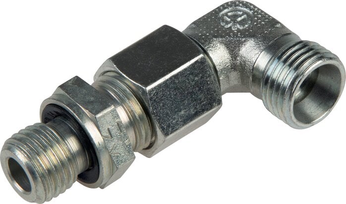 Partbase XEW 10 SM Einstellb. Winkel-Schneidringverschr. M 16x1,5-10 S (M18x1,5), ohne Mutter & Schneidring, Stahl ve