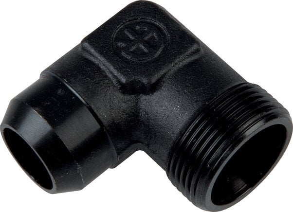 Partbase XWAS 18 L Winkel-Anschweißverschraubung 18 L (M26x1,5), ohne Mutter & Schneidring, Stahl phosphatiert