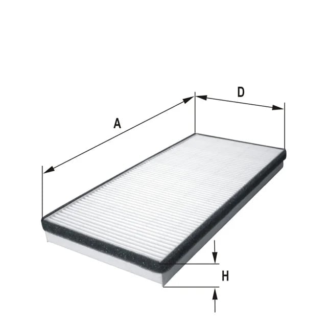 FIL Filter HC7208 HC7208 Innenraumfilterelement - Bild 1