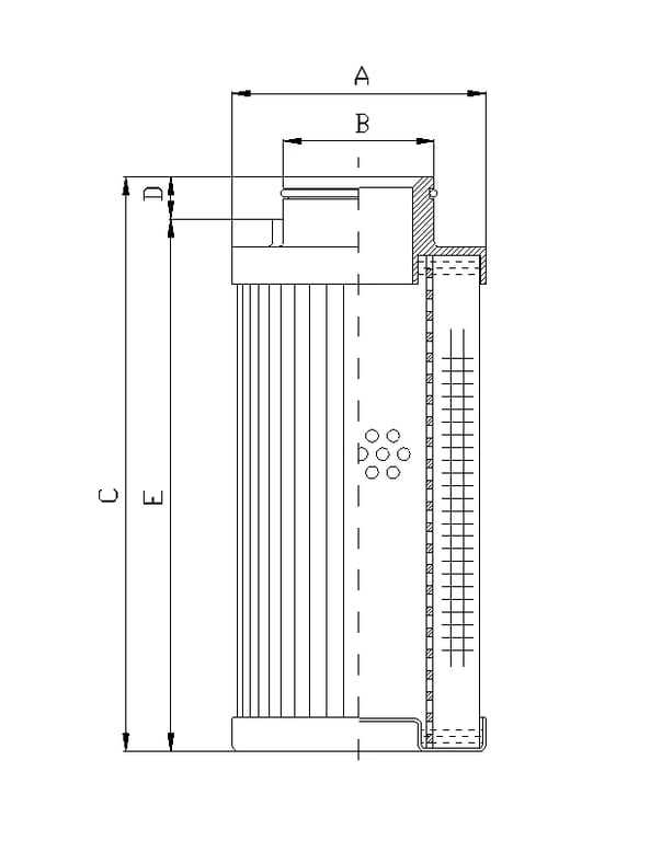 Filtrec D781G06A D781G06A Hydraulikfilterelement (Druckfilter) - Bild 2
