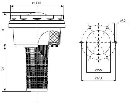 Filtrec FB251D2C10000 FB251D2C10000 Luftfilter (Einfüll- und Belüftung) - Bild 2