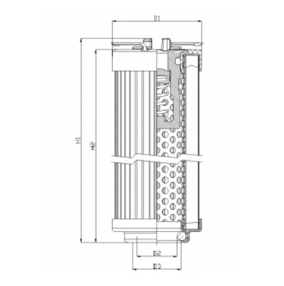 Filtrec R104G15B/1 R104G15B/1 Hydraulikfilterelement (Rücklauffilter) - Bild 3