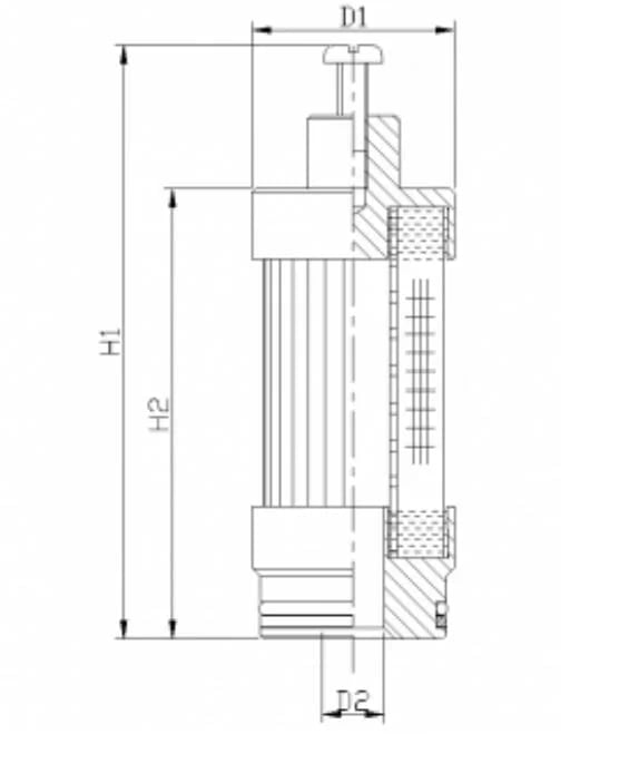 Filtrec WG908 WG908 Hydraulikfilterelement (Druckfilter) - Bild 2