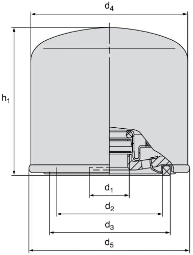 MANN-FILTER LB 1374/2 LB 1374/2 Luftentölbox - Bild 1
