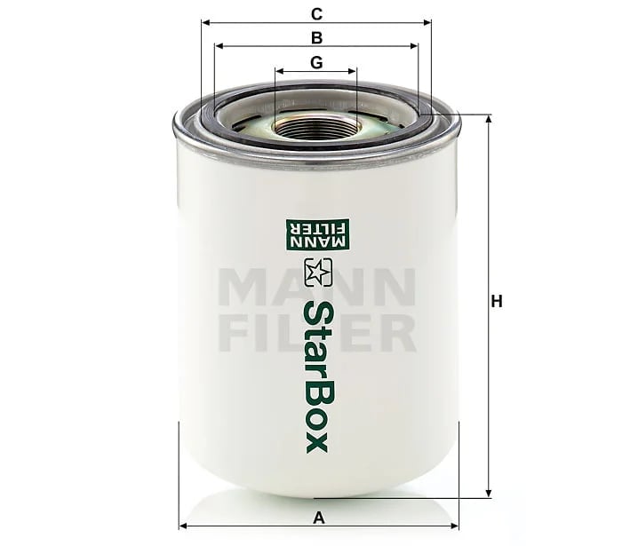 MANN-FILTER LB 1374/21 LB 1374/21 Luftentölbox (StarBox)