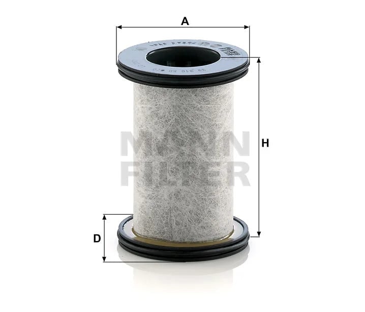 MANN-FILTER LC 7201 x LC 7201 x Ölabscheiderelement (ProVent 150) - Bild 1