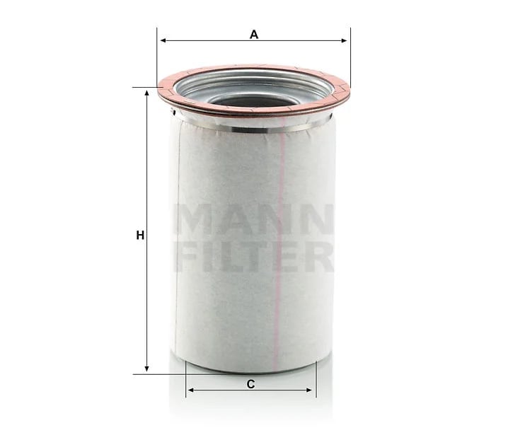 MANN-FILTER LE 10 001 LE 10 001 Luftentölelement - Bild 1