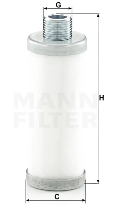 MANN-FILTER LE 1005 LE 1005 Luftentölelement - Bild 1