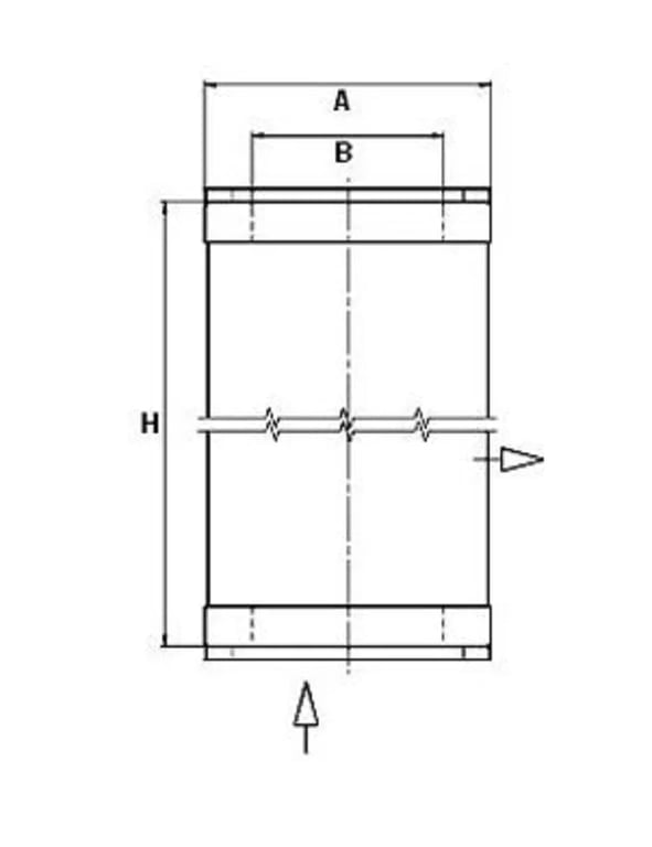 MANN-FILTER LE 3005 LE 3005 Luftentölelement - Bild 1