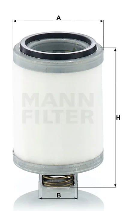 MANN-FILTER LE 3006 LE 3006 Luftentölelement - Bild 2