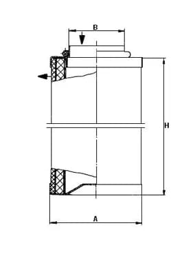 MANN-FILTER LE 4009 LE 4009 Luftentölelement 49 000 55 671 - Bild 1