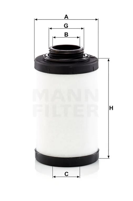 MANN-FILTER LE 4022 LE 4022 Luftentölelement - Bild 1