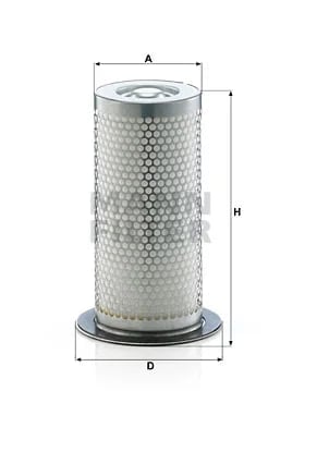 MANN-FILTER LE 46 001 x LE 46 001 x Luftentölelement (inkl. Dichtung) - Bild 1