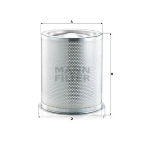 MANN-FILTER LE 5006 LE 5006 Luftentölelement - Bild 1