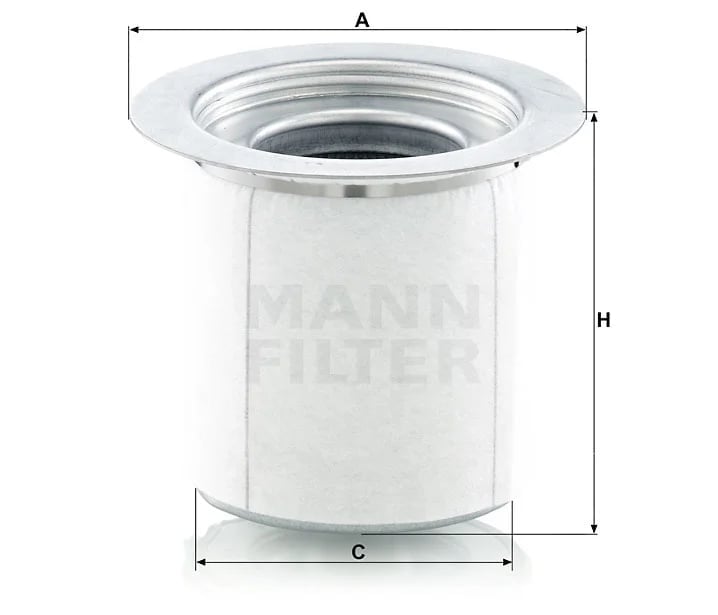 MANN-FILTER LE 6015 LE 6015 Luftentölelement