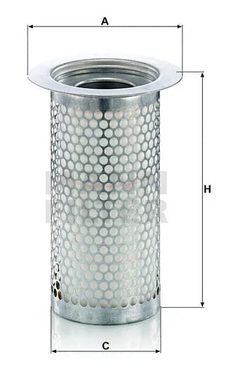 MANN-FILTER LE 8007 x LE 8007 x Luftentölelement (inkl. Dichtung) - Bild 1