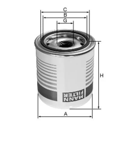 MANN-FILTER TB 1394/8 x TB 1394/8 x Trockenmittelbox - Bild 2