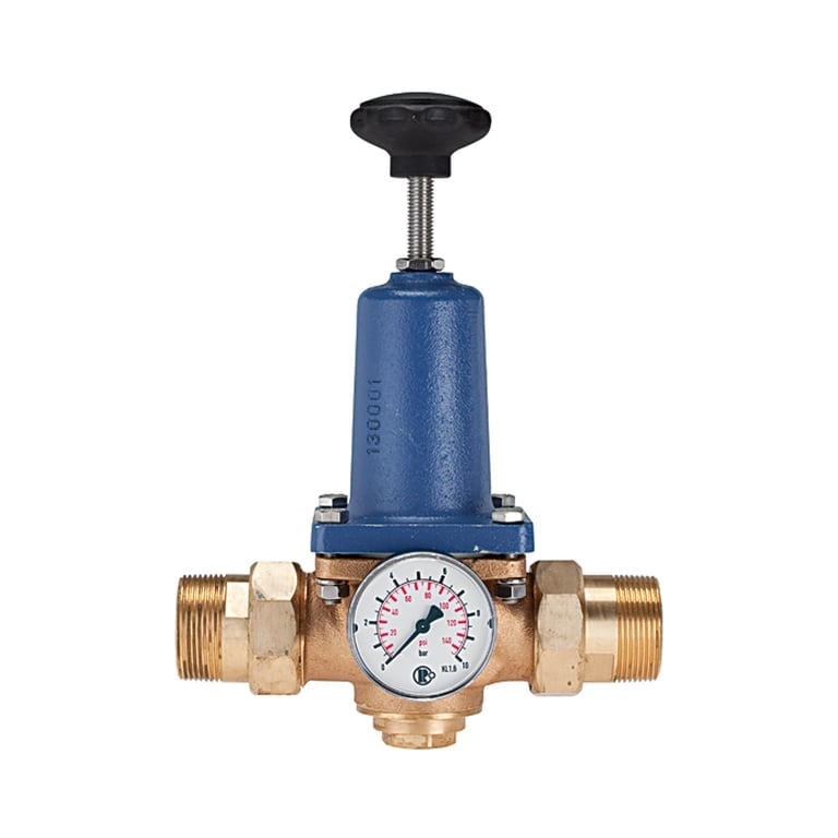 Riegler 101353 Druckregler für Trinkwasser, ohne DVGW, R 1 1/2, 1,5 - 6 bar - Bild 1