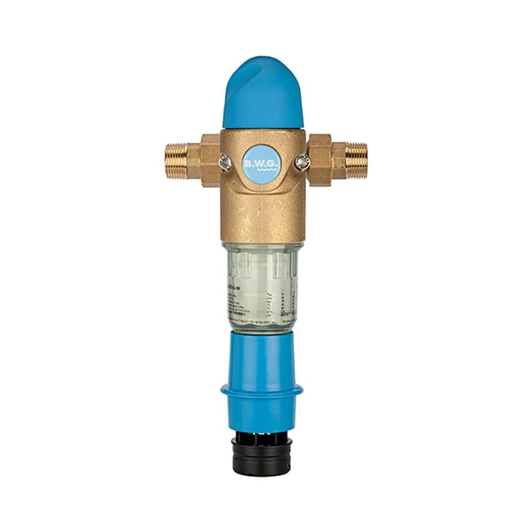 Riegler 101410 Rückspülfilter für Trinkwasser, DVGW-geprüft, R 1 - Bild 1