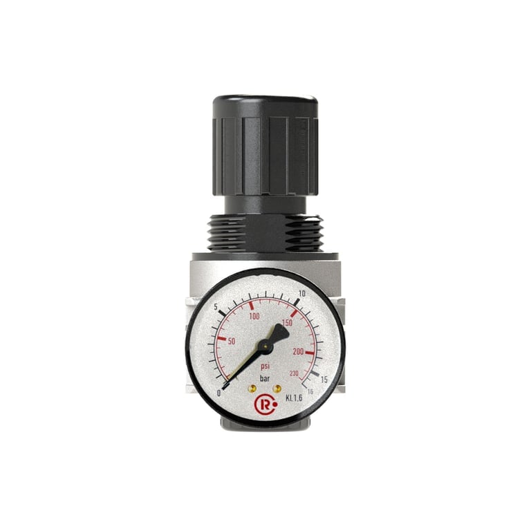 Riegler 100338 Druckregler »multifix-mini« inkl. Mano, BG 0, G 1/8, 0,2 - 6 bar - Bild 2
