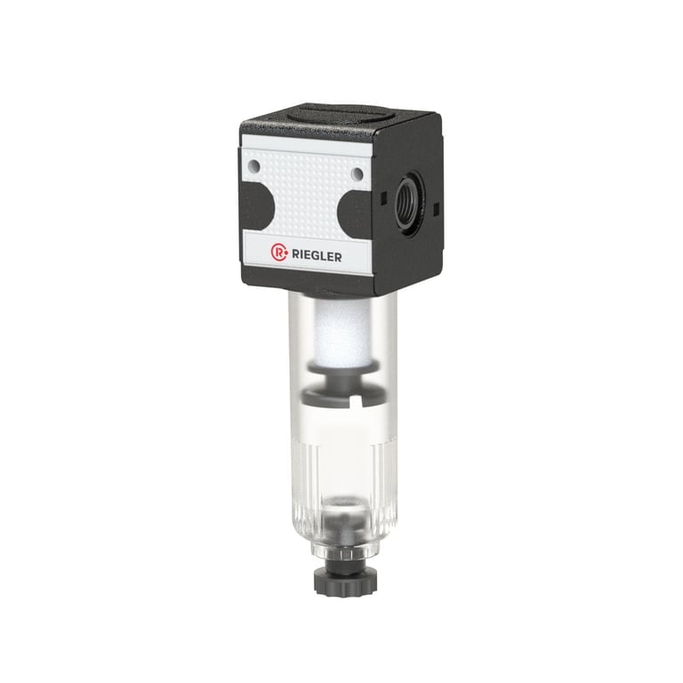 Riegler 100512 Filter »multifix« mit Polycarbonatbehälter, 5 µm, BG 1, G 1/4, HA - Bild 1