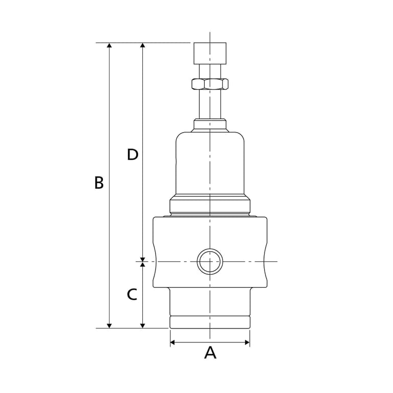 Riegler 101191 Edelstahl-Druckregler, 1.4404, rücksteuerbar, G 1/4, 0,5 - 8 bar - Bild 4