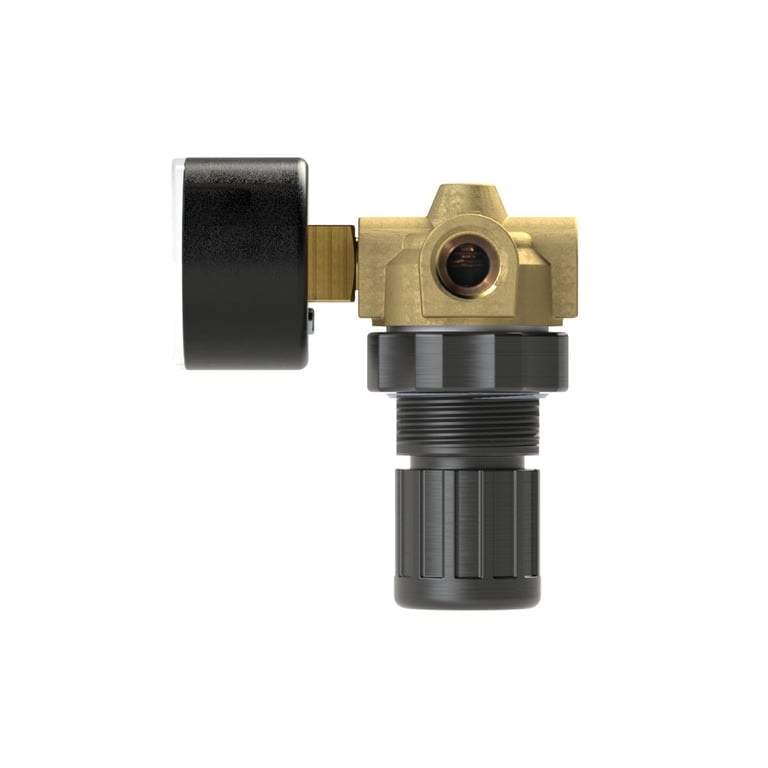 Riegler 101304 Druckregler für Wasser, inkl. Mano, G 1/4, 0,2-6 bar, PE max. 25 - Bild 3