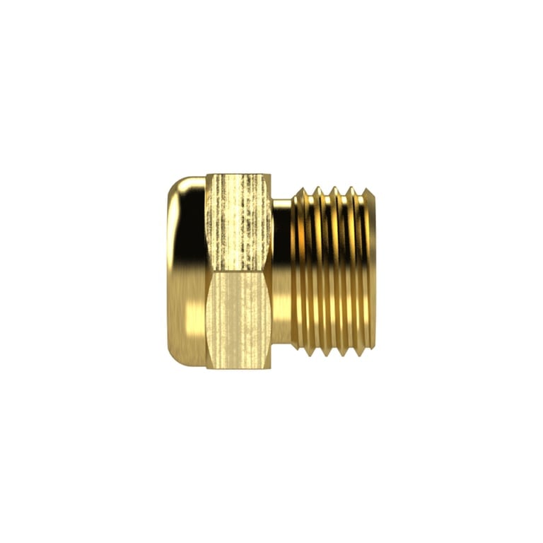 Riegler 113335 Sinterbronce-Schalldämpfer, flach, G 3/8 a., SW 19 - Bild 3