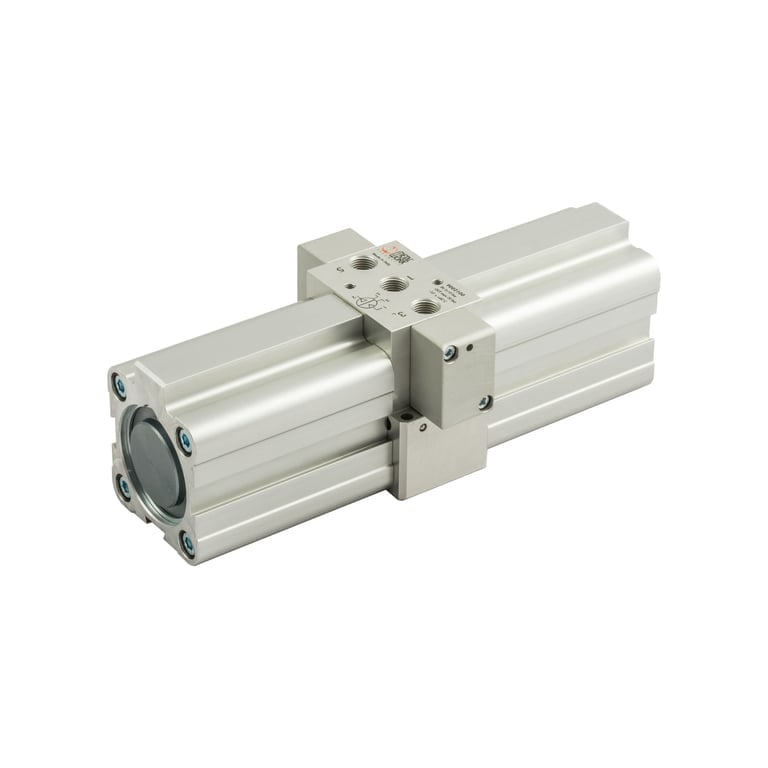 Riegler 101529 Doppelkolben-Druckverstärker (Booster) o. Regler, G1/8,Kolben-Ø40 - Bild 1