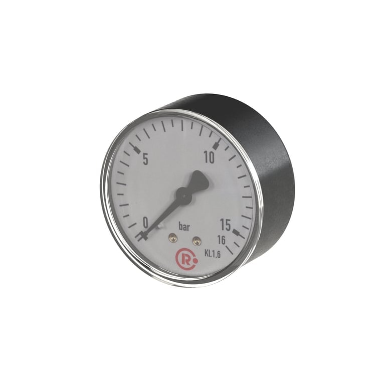 Riegler 101739 Standardmano, KS-G., G 1/4 hinten zentrisch, 0 - 4,0 bar, Ø 50 - Bild 1