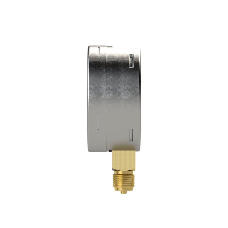 Riegler 102020 Manometer, Robustausführung, G 1/2 unten, -1 / +9,0 bar, Ø 100 - Bild 3