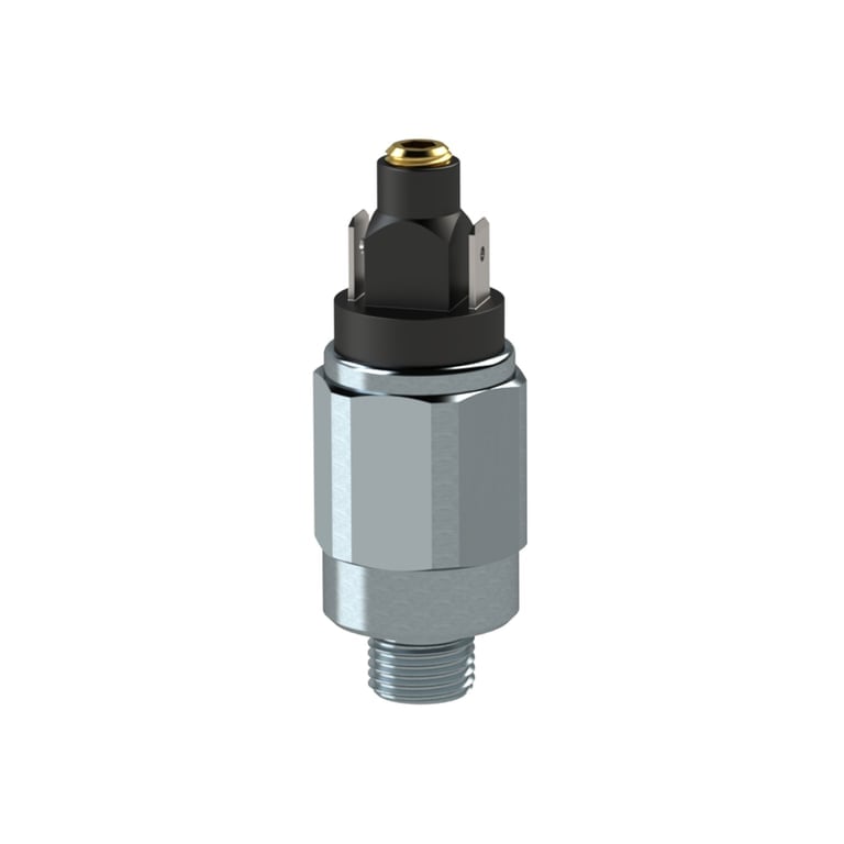 Riegler 102995 Druckschalter, Standard, Stahl verz., G 1/8, 10-70 bar, Schließer - Bild 1