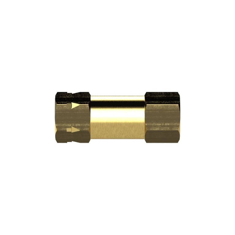 Riegler 103815 Rückschlagventil, Durchgangsform, MS, G 1/4 IG, 0,2 - 0,4 bar - Bild 3