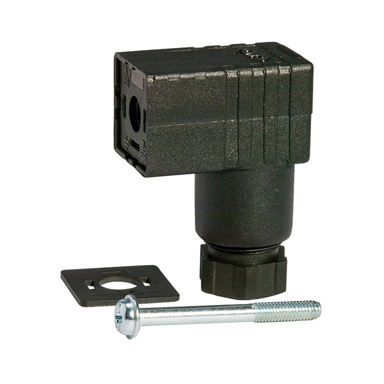 Riegler 106660 Gerätestecker für Mini-Magnetventile 15 mm, PG 9 Form C
