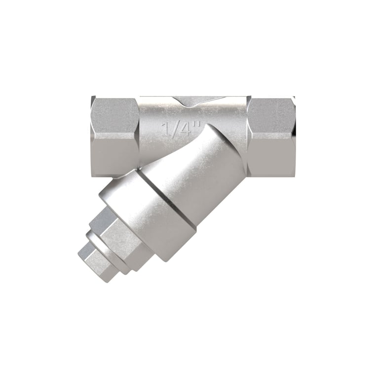 Riegler 105674 Schmutzfänger, Edelstahl, MW 0,6 mm, G 1/4, DN 8 - Bild 3