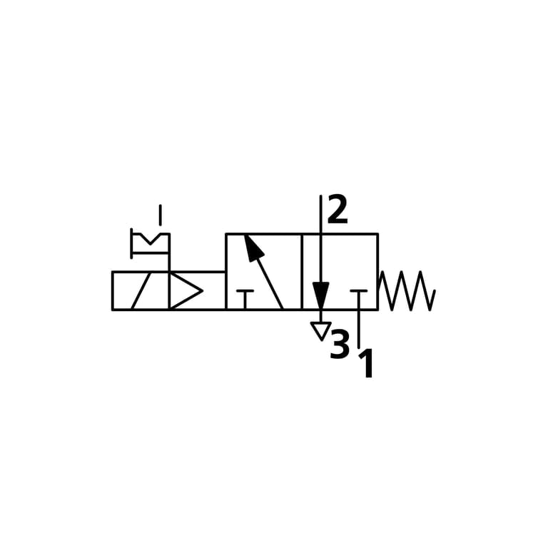 Riegler 106528 3/2-Wegeventil, elektropneumat., monostabil, G 1/8, NC, 24 V DC - Bild 4