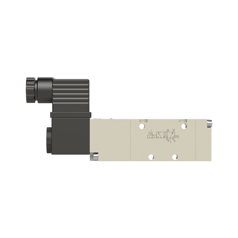 Riegler 147266 5/2-Wegeventil, elpn., ext. Steuerl., monostabil, G 1/2, 24 V DC - Bild 3