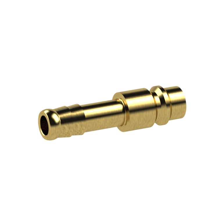 Riegler 107234 Einstecktülle für Kupplungen NW 7,2 - 7,8, MS blank, Tülle LW 9 - Bild 1